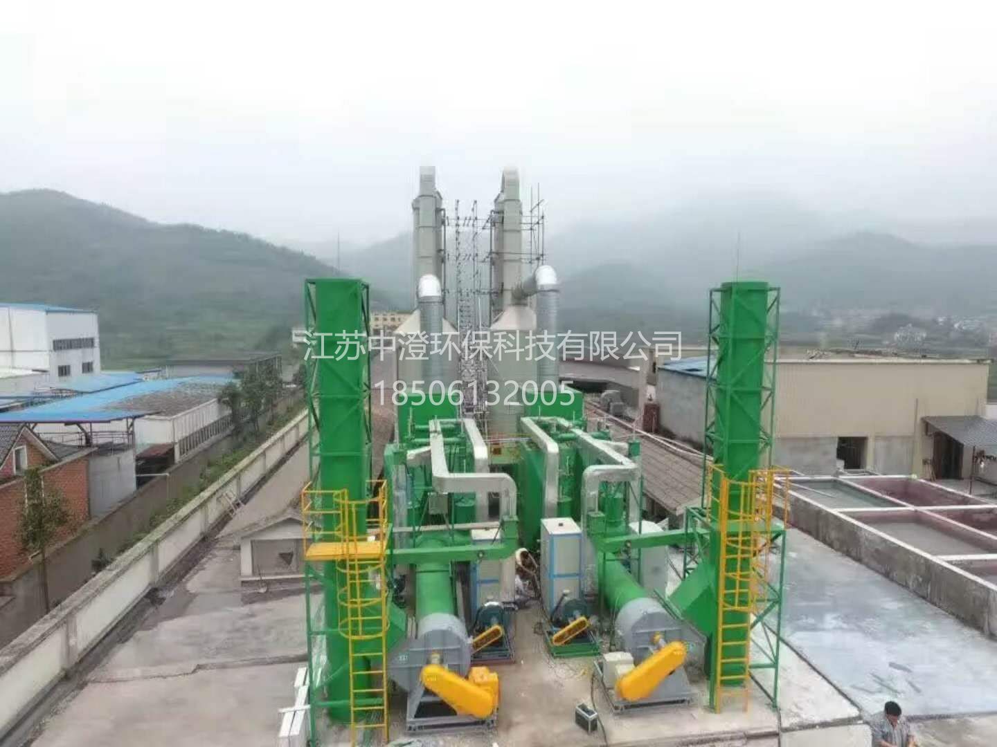 寧波某電動車噴漆廢氣治理工程