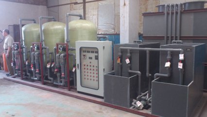 常熟某電鍍廠廢水處理項目